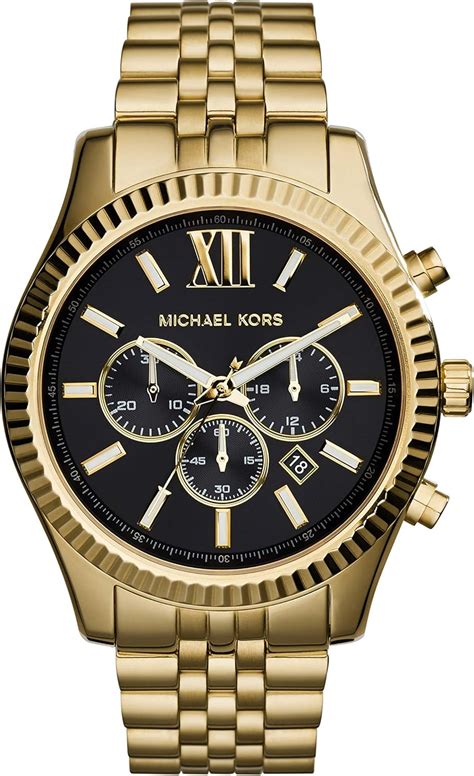 are mens michael kors watches waterproof|michael kors watch clearance sale.